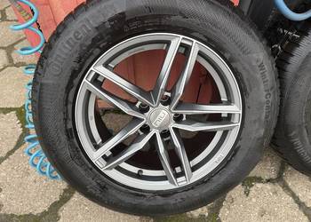 Komplet kół zimowych – felgi aluminiowe NIU Ingolstadt + opony Continental