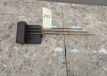 797 Gong starego zegara kominkowy bufetowy 3 trzy struny