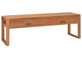 Szafka pod telewizor 140x40x45 cm drewno tekowe WM-325273