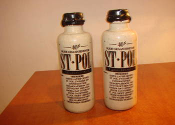 St. Pol - Oude Graanjenever kolekcjonerska buteleczka