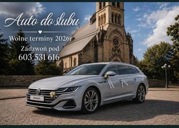 Auto do ślubu VW Arteon R line shooting break wopne terminy