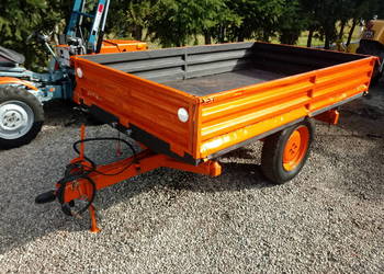 PRZYCZEPA 3-stronny Wywrot ORYGINALNA TV-521 250cm na 150cm
