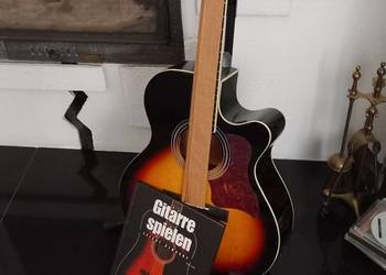 Gitara elektro- akustyczna zbędny prezent Nowa!