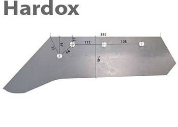 Lemiesz 14 cali na 300hektarów HARDOX 620089/L do pługa KUHN