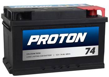Akumulator 74Ah 620A EN PROTON PRAWY PLUS niski