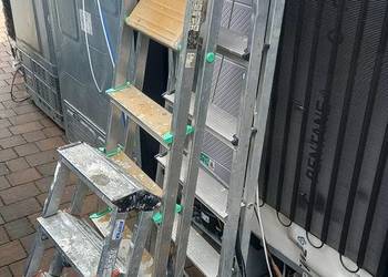 Drabiny aluminiowe 3 szt.