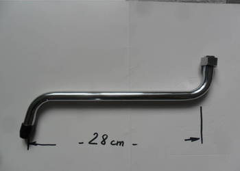 Wylewka  umywalkowa  dolna,długość 28 cm
