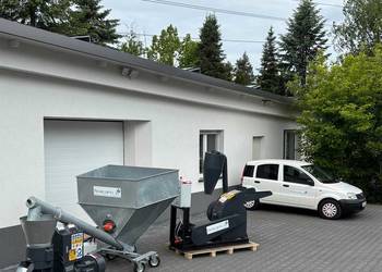 OPTYMALNY ZESTAW MASZYN na BRYKIET 800kg/h LINIA NAJLEPSZY GRANULAT KARMA