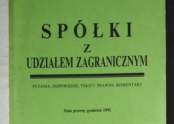 Spółki z udziałem zagranicznym, Tadeusz Fijałkowski