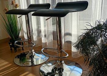 HOKER czarny, chromowany, stan idealny - 2 sztuki