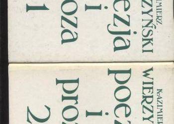 Poezja i proza T1-2 - Wierzyński Poezja i proza T1-2 - Wierzyński