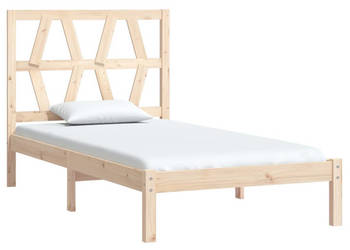 Rama łóżka lite drewno sosnowe pojedyncza 90x190 cm WM-3103963