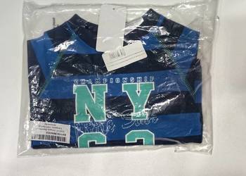 Twins NY63 Bluzka chłopięca Niemowlęca A W Paski 6-9 miesięcy 100%