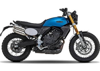 Fantic Caballero 700 Scrambler niebieski model 2026
