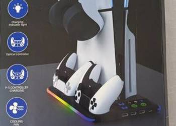 Podstawka chłodząca do konsoli PS5