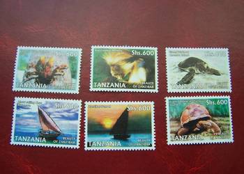 Tanzania 2006 MNH Fauna żółw, pająk, małpa
