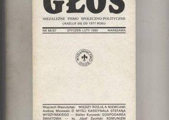 Głos niezależne pismo społeczno-polityczne nr56/57