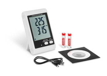 Rejestrator wilgotności i temperatury, mini USB