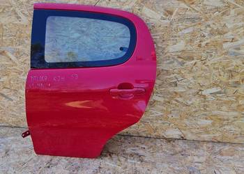CITROEN C1 108  5D DRZWI TYŁ TYLNE LEWE LEWA KOD LAK. KJH