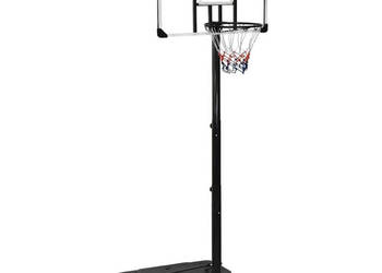 Stojak do koszykówki z przezroczystą tablicą 256-361 cm WM-93650