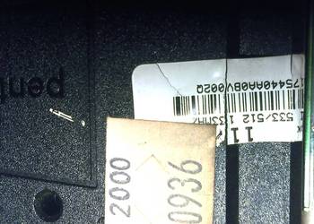 Procesor SLOT1 Pentium III 533B/512/133/2.0V SLBN z1998 roku
