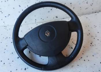 kierownica skóra kompletna z poduszką Renault Clio II LF Thalia 2 lift