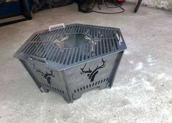 Palenisko / Grill 2w1 BLACHA 4 MM  Solidne Nowe