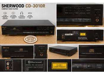 Sherwood CD-3010R – vintage CD Player z wyjściem słuchawkowym | po serwisie