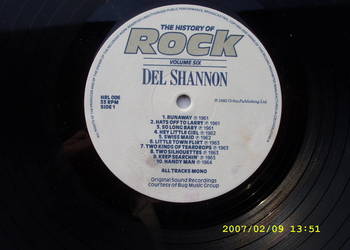 Rock LP ; THE HISTORY OF ROCK--2 LP.
