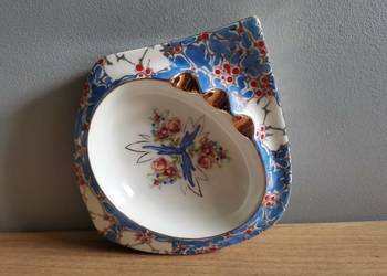 Stara nieużywana popielniczka porcelana Bogucice PRL 1960 New Look