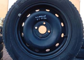 Felga stal Renault OE 6JX15 ET50 4 100 6.0" x 15" 4x100 ET50 Q60,1 Dacia