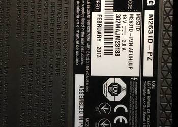Monitor LG M2631 ( M2631D-PZ ) z tunerem TV - uszkodzony