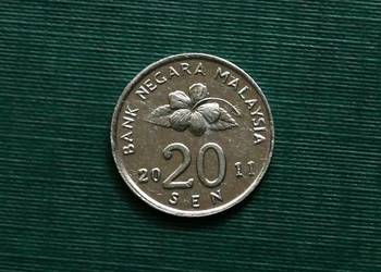 MALEZJA - 20 senów, 2011r