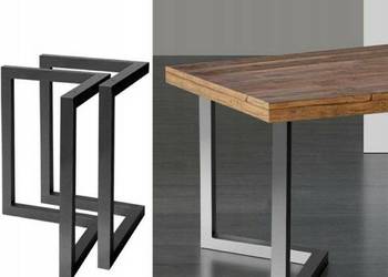 Nogi podstawa LOFT na wymiar stal mal. PROSZKOWO