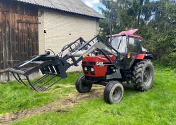 Ciągnik CASE 1494 sprawny zarejestrowany z turem widły łyżka krokodyl