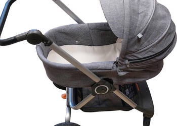 Wózek Stokke 2w1 gondola + spacerówka