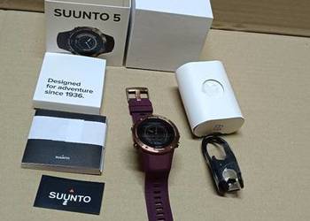 Smartwatch zegarek sportowy Suunto 5 Burgundy Copper