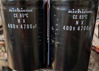 Kondensatory Nichicon 4700mf 400V
