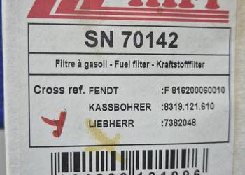 Filtr paliwa SN70142