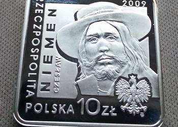 POLSKA-10 ZŁ-2009 r-L-KLIPA-SREBRO-(925) CZESŁAW NIEMEN