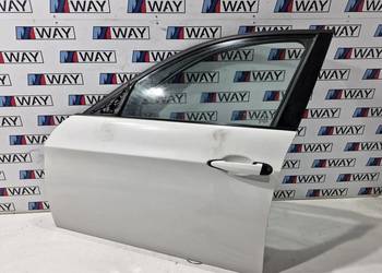  BMW E90 E91 DRZWI LEWE LEWY PRZÓD A300 ALPINWEISS ORYGINAŁ