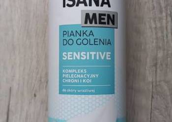 Isana Men Pianka do golenia Sensitive skóra wrażliwa   300ml