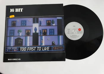 16 Bit – Too Fast To Live / Be Quiet (Maxi-Single 1988)
