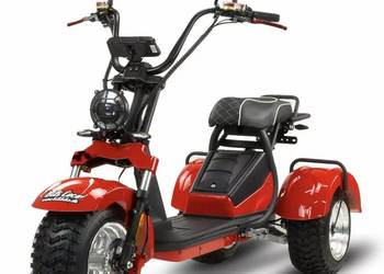 Skuter elektryczny BILI COCO TRÓJKOŁOWY HM SPORT czerwony RATY FV/Paragon