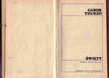 (4675) ŚWIĘTY – GABOR THURZÓ