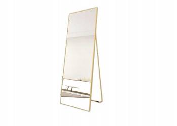 Lustro AUFHELLEN stojące prostokąt rama metal 50 x 140 mm