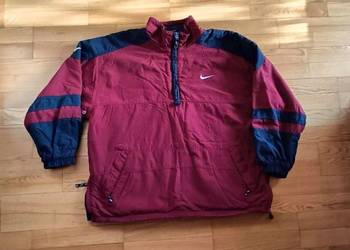 NIKE. Bluza, kangurka z grubym polarem. Lata 90. Retro, vintageą krateczkę.