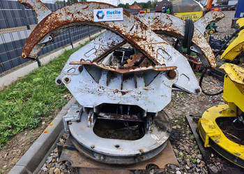 Klembank leśny z obrotnicą hydrauliczną + podstawa montażowa