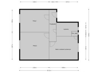 Przestronne 75 m² w Śródmieściu | 3 pokoje | Niski czynsz | Oświęcimska By…