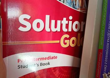 Solutions gold studentbook podręczniki szkolne księgarnia Warszawa Bródno